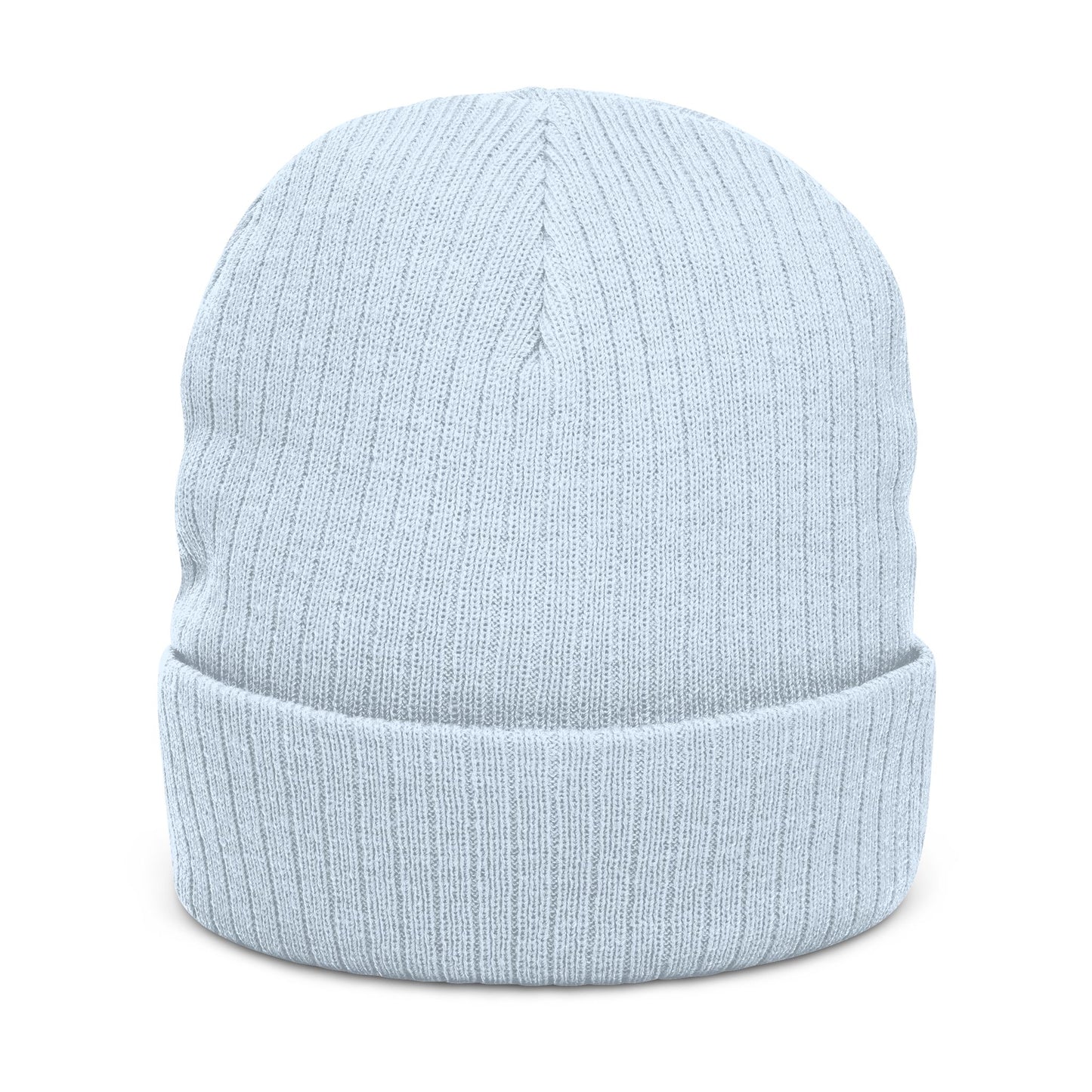 Embroidered 'OG' Ribbed Knit Beanie – Classic Warm Winter Hat
