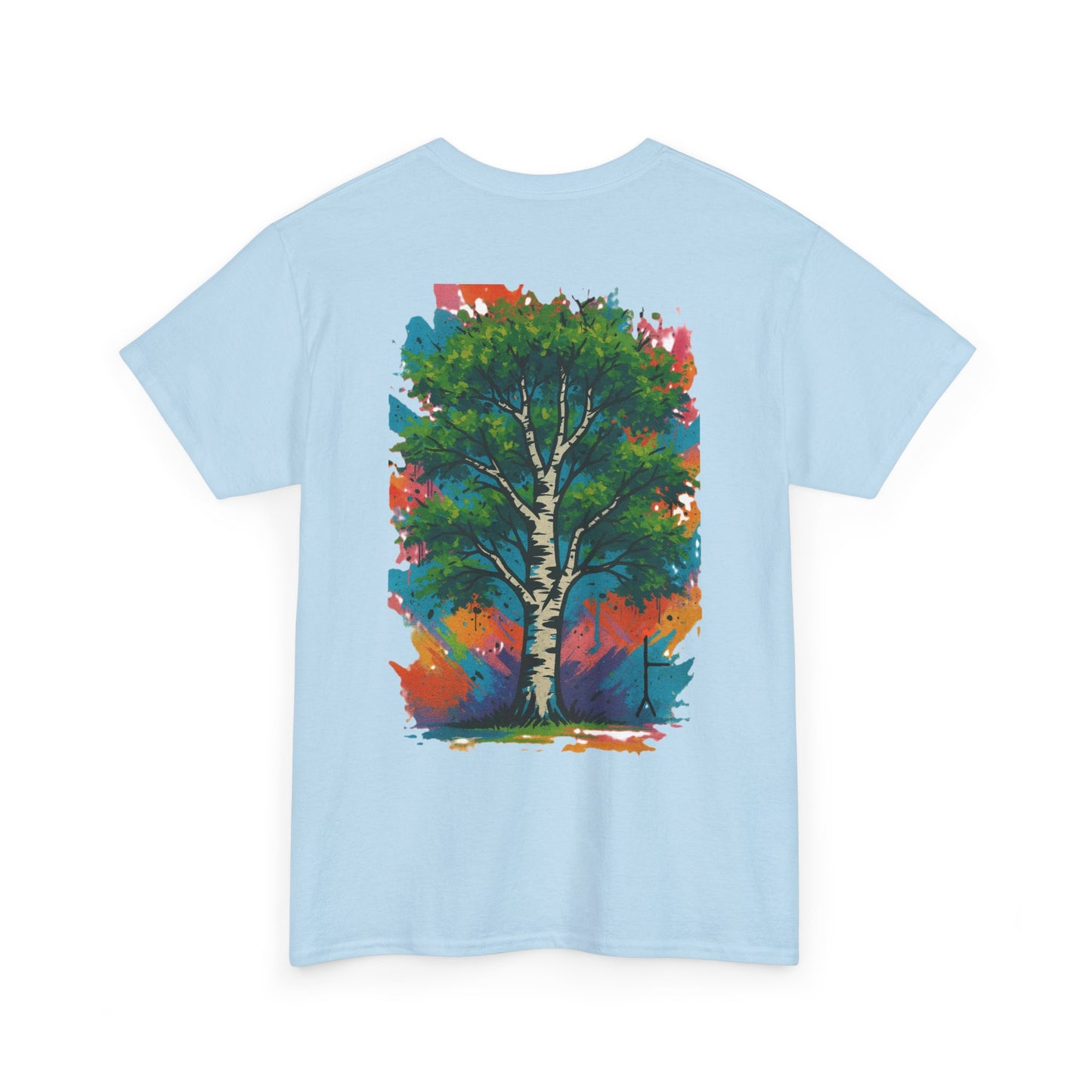 Birch Tree  Ogham T Shirt Dec 24th - Jan 20th