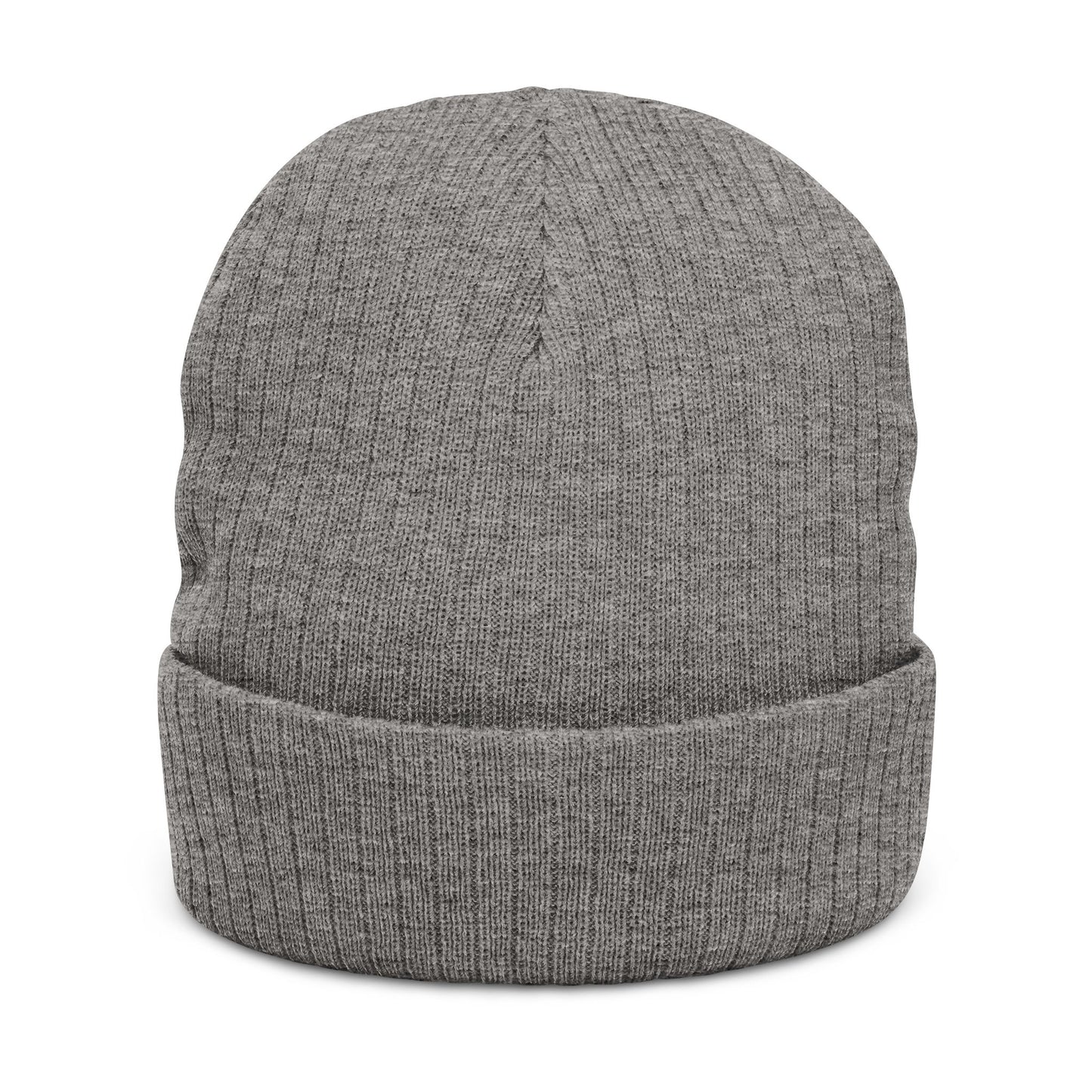Embroidered 'OG' Ribbed Knit Beanie – Classic Warm Winter Hat