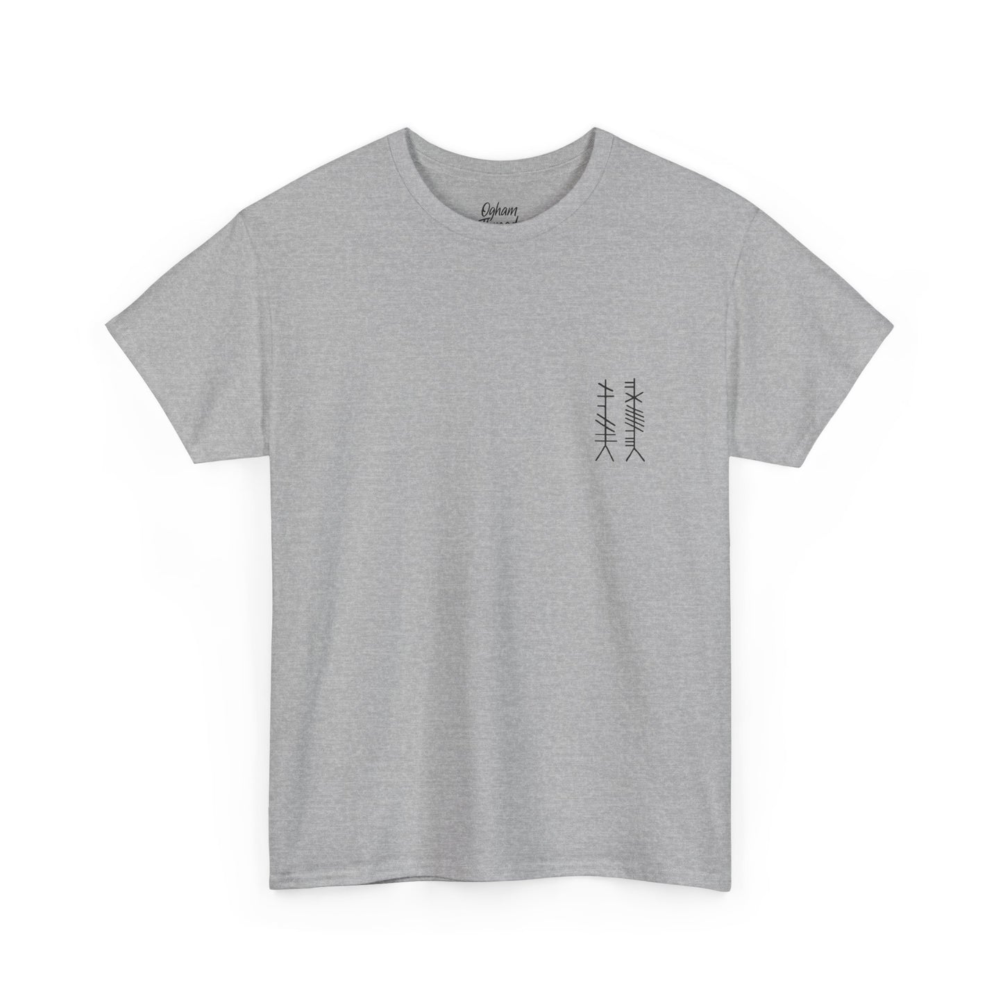 Hazel Tree Ogham T Shirt Aug 5th - Sept 1st