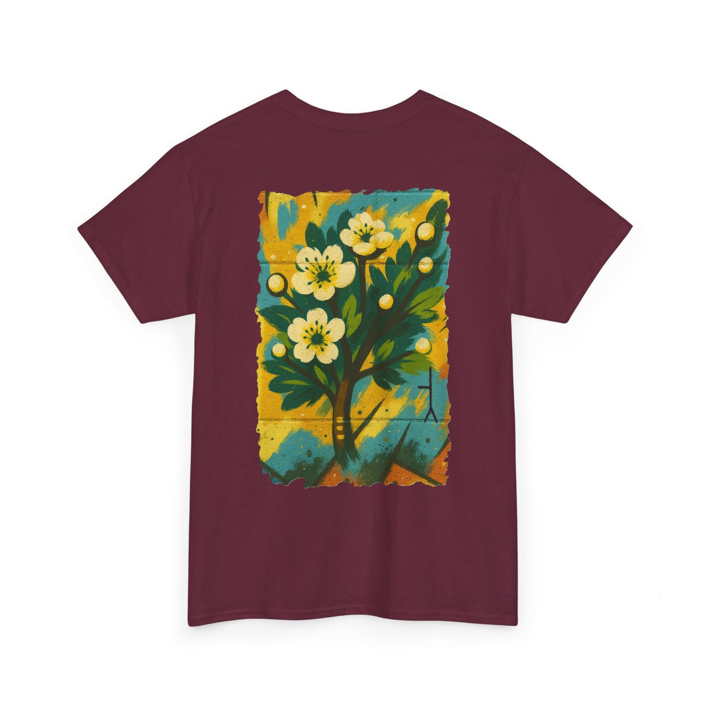 Hawthorn Tree Ogham T Shirt May 13th - Jun 9th