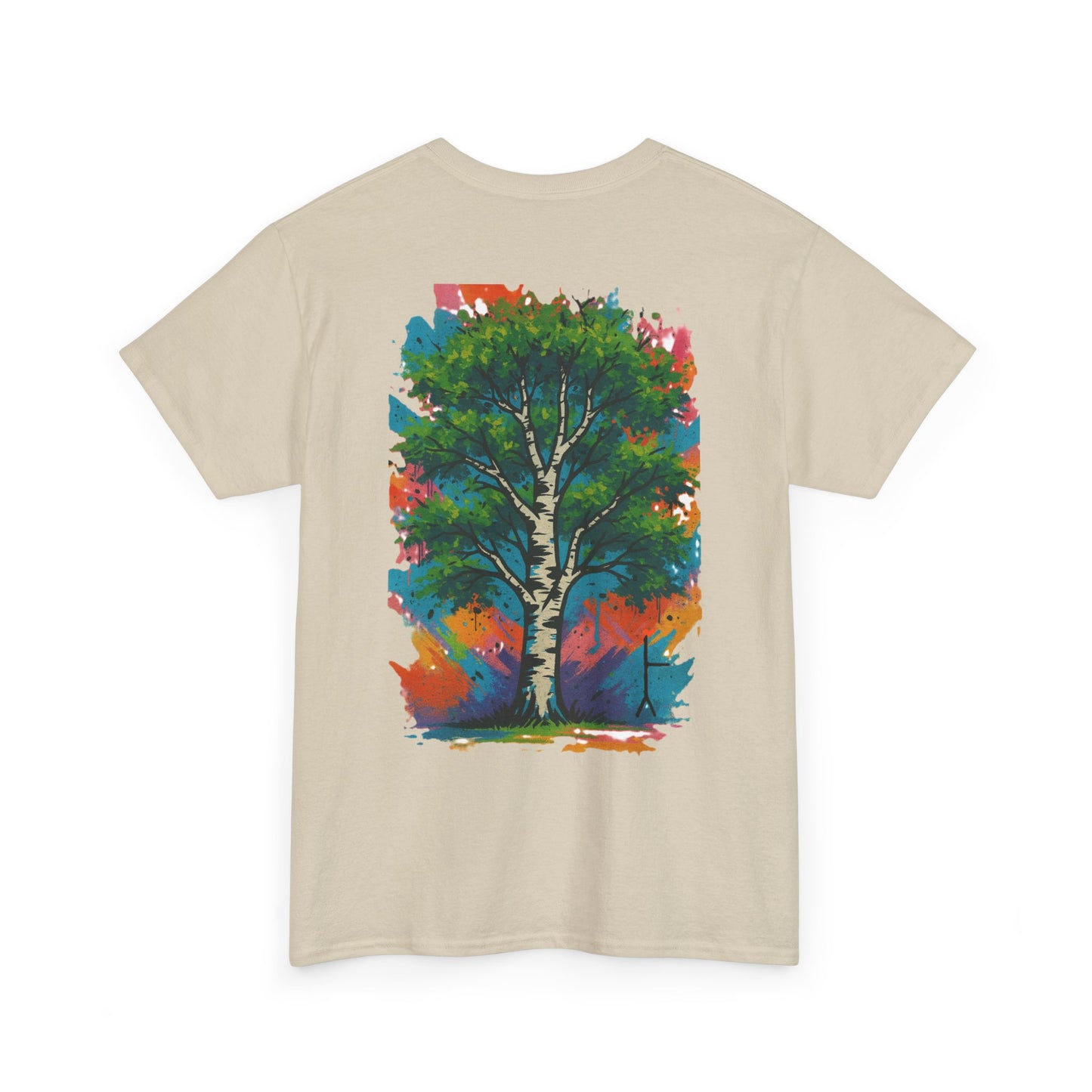 Birch Tree  Ogham T Shirt Dec 24th - Jan 20th