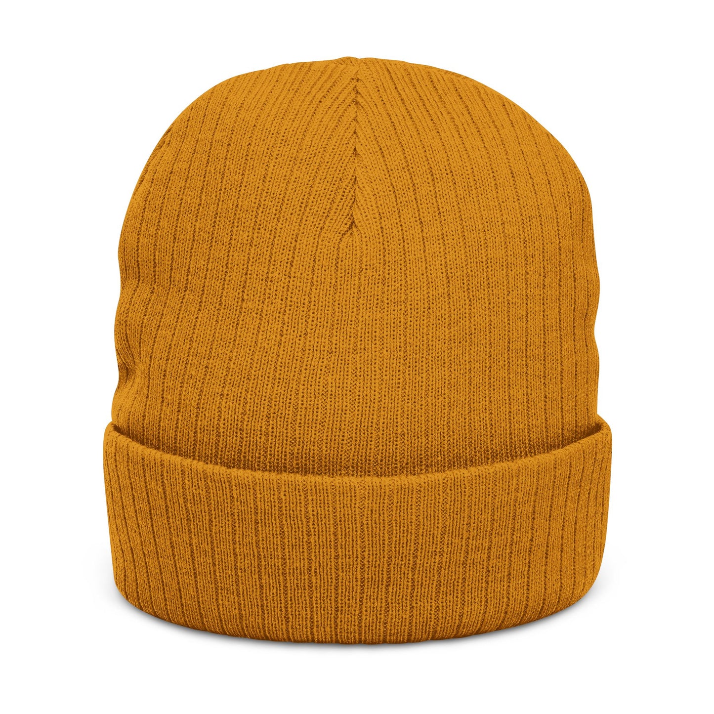 Embroidered 'OG' Ribbed Knit Beanie – Classic Warm Winter Hat