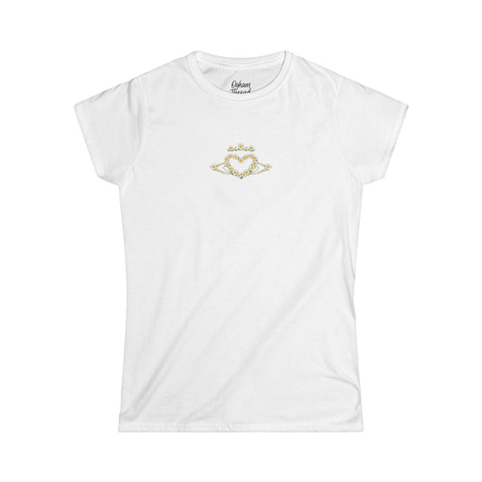 Daisy Chain Claddagh - Fitted Tee