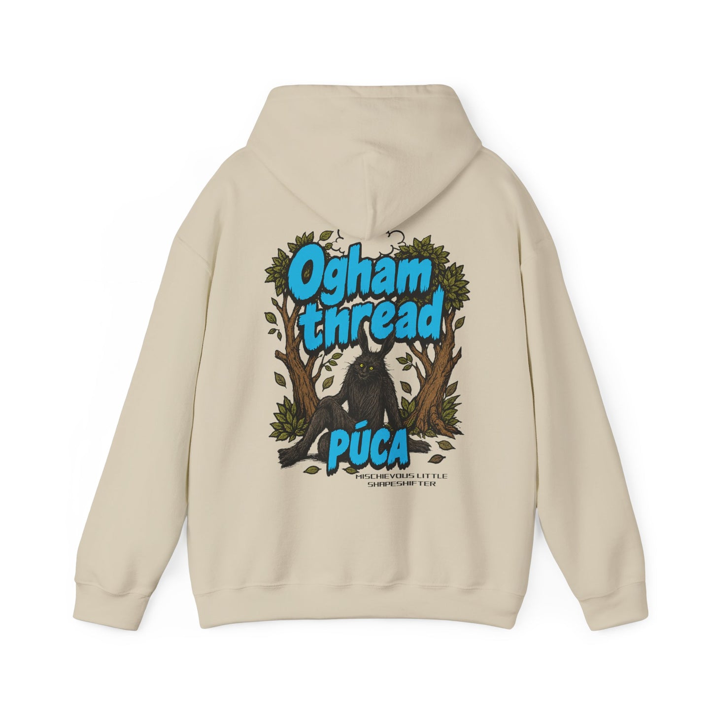 Púca Ogham Thread Hoodie