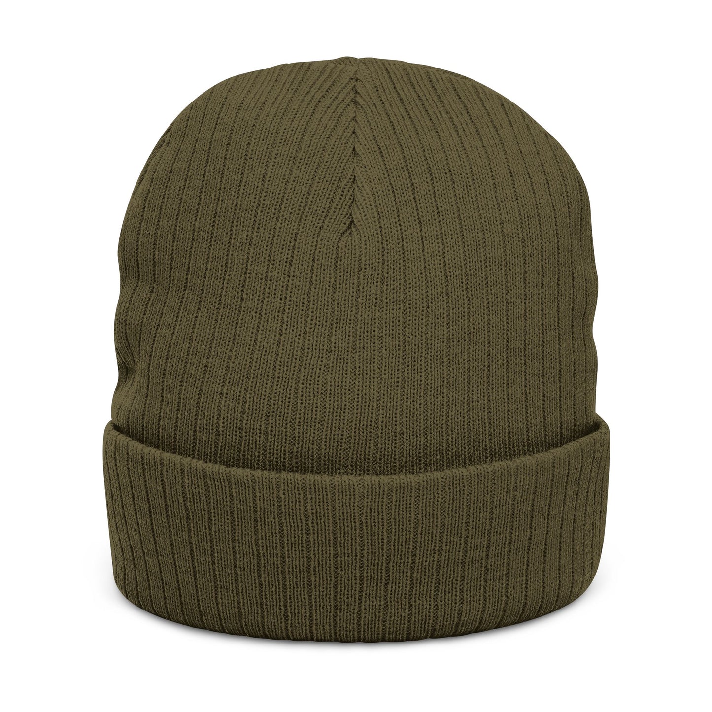 Embroidered 'OG' Ribbed Knit Beanie – Classic Warm Winter Hat